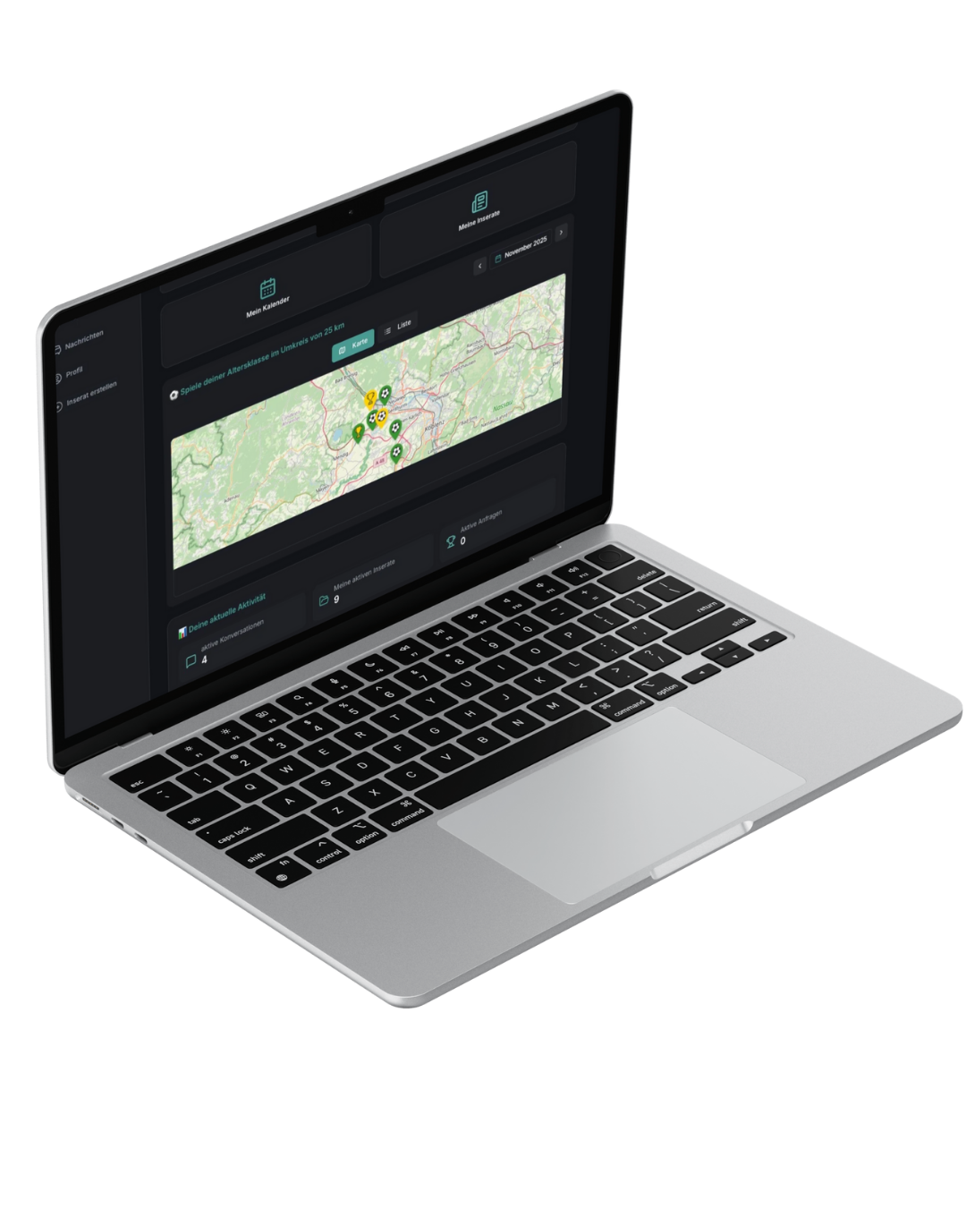 Eigene Spiele oder Turniere promoten